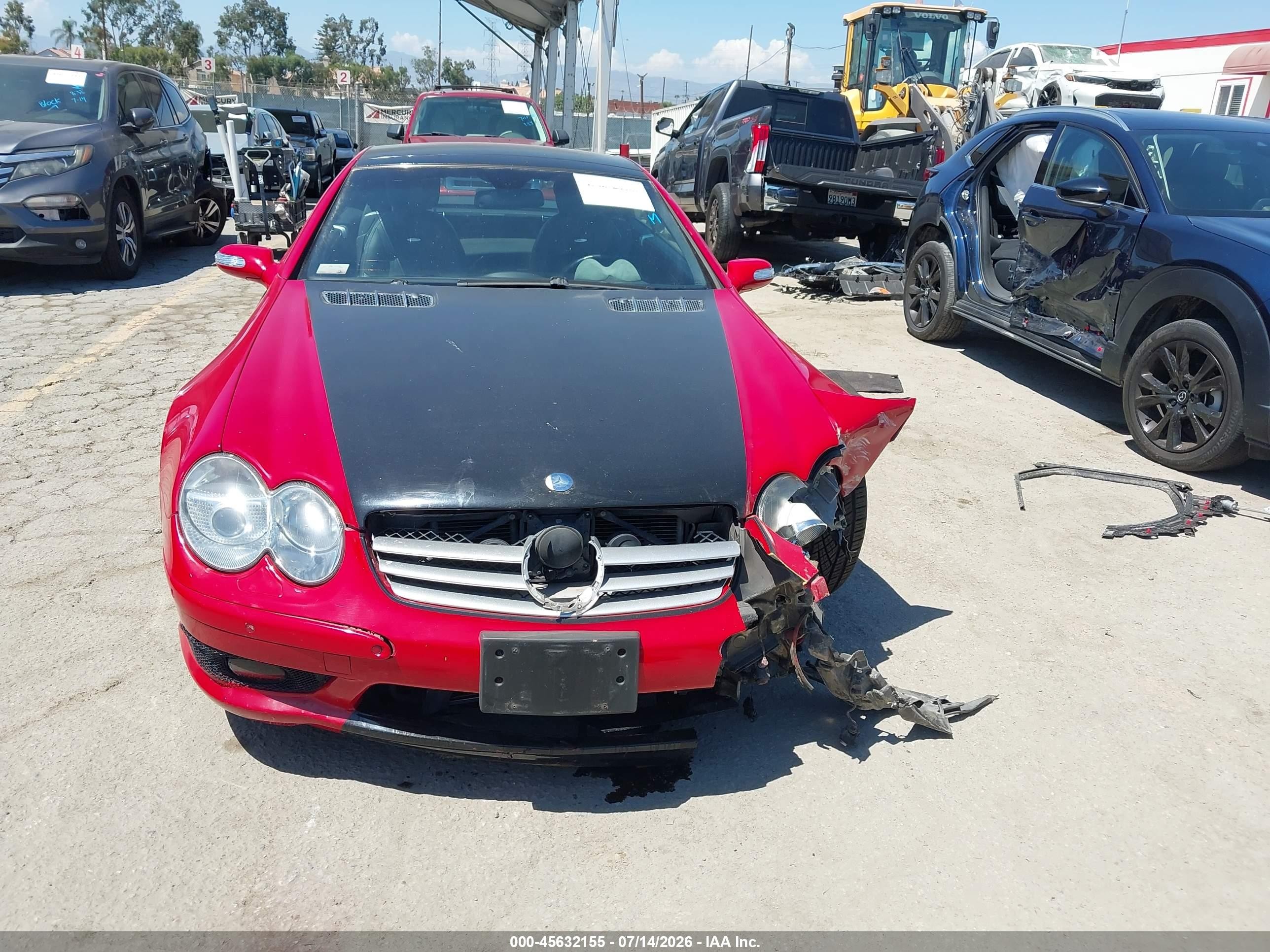 2004 Mercedes-benz Sl 55 Amg   Red vin: WDBSK74F94F064954
