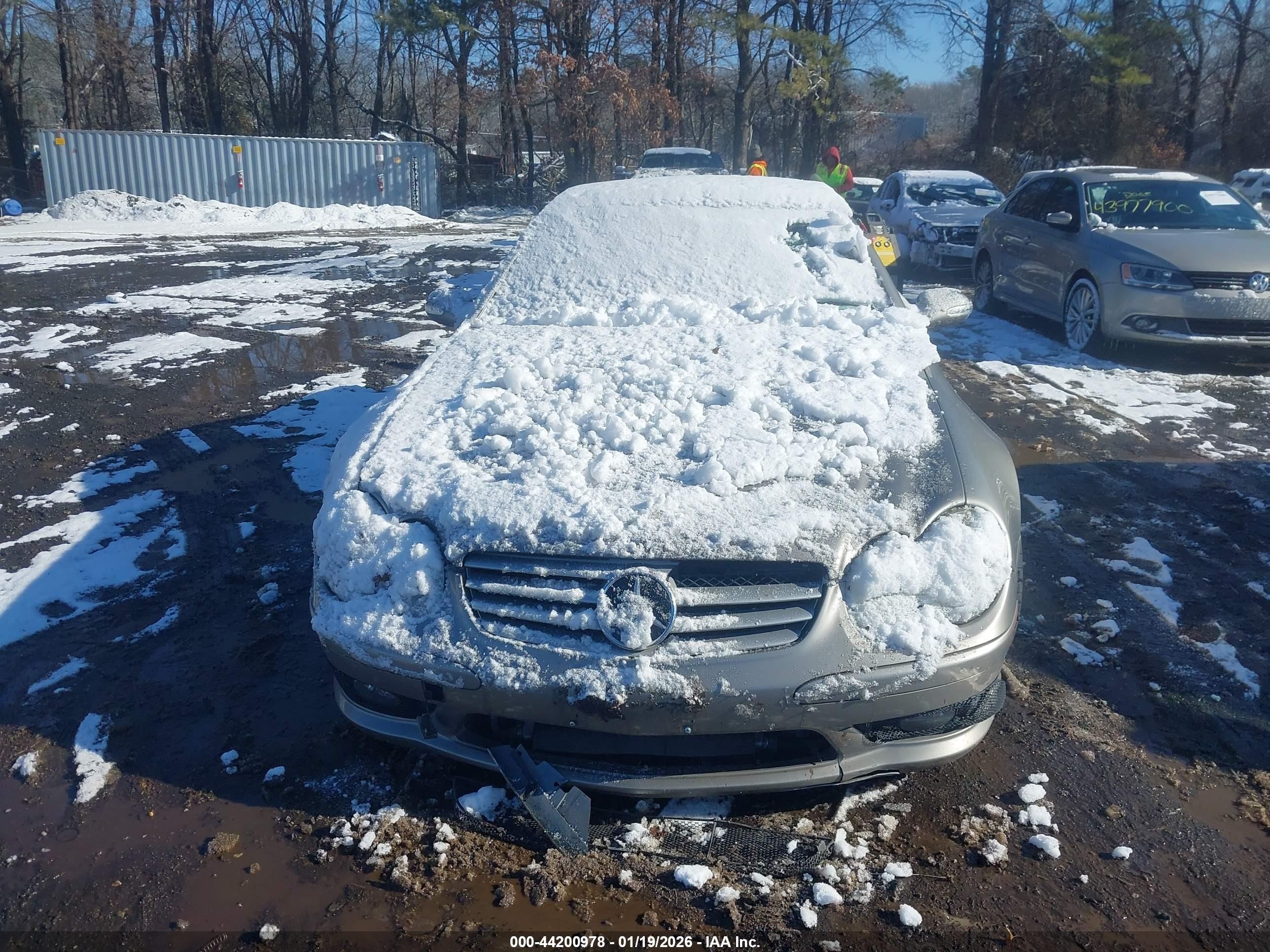 2003 Mercedes-benz Sl 55 Amg   Серебряный vin: WDBSK74FX3F046803