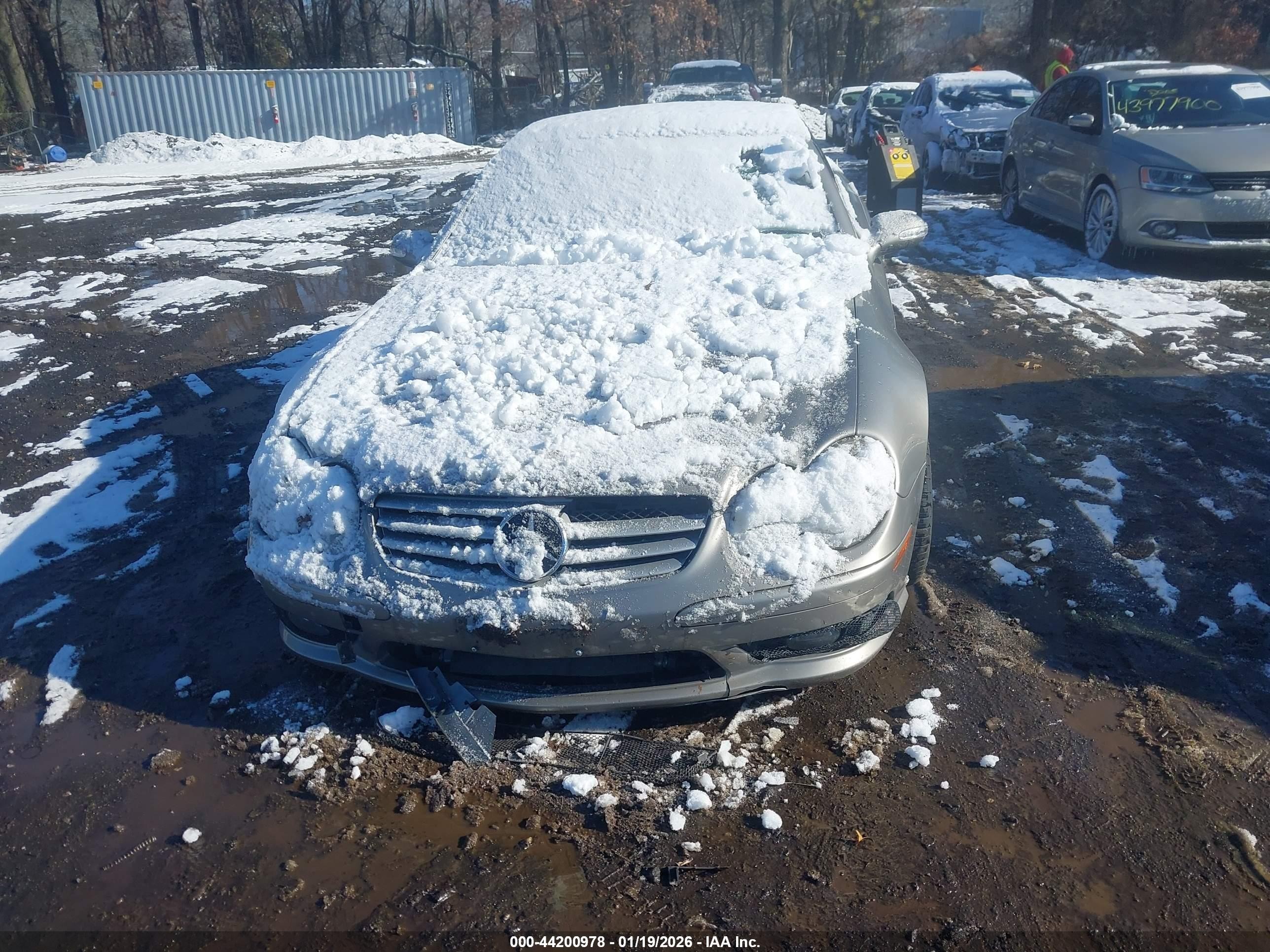 2003 Mercedes-benz Sl 55 Amg   Серебряный vin: WDBSK74FX3F046803