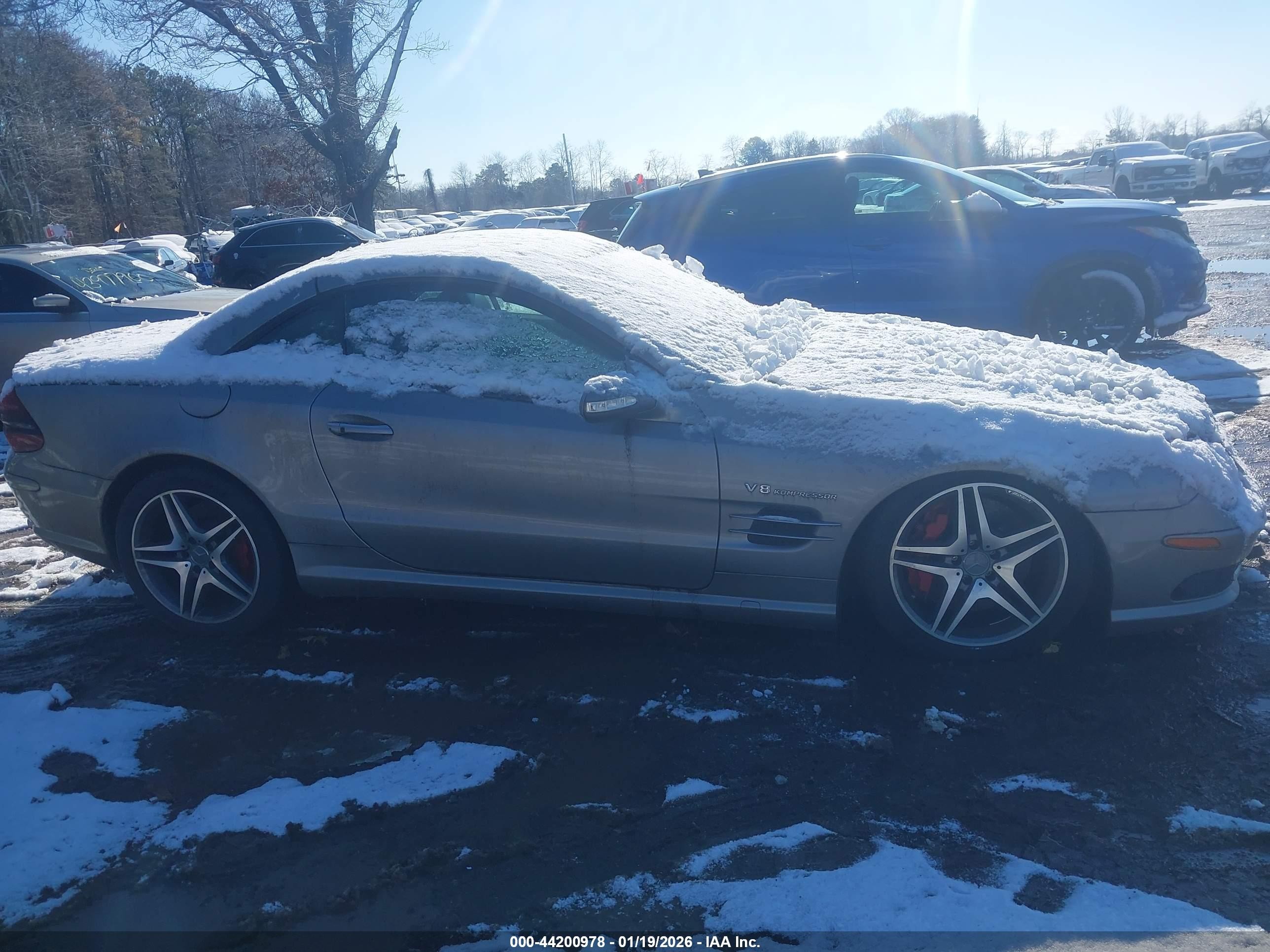 2003 Mercedes-benz Sl 55 Amg   Серебряный vin: WDBSK74FX3F046803