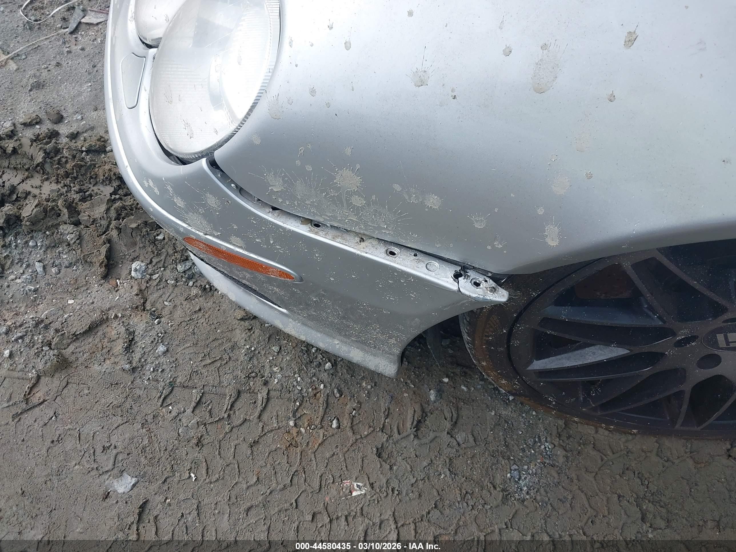 2003 Mercedes-benz Sl 55 Amg   Silver vin: WDBSK74FX3F047059