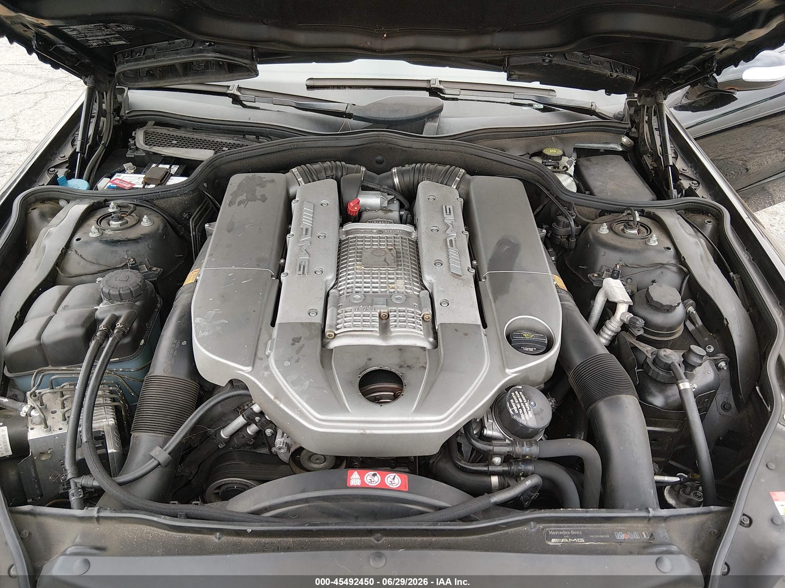 2006 Mercedes-benz Sl 55 Amg   Black vin: WDBSK74FX6F115039