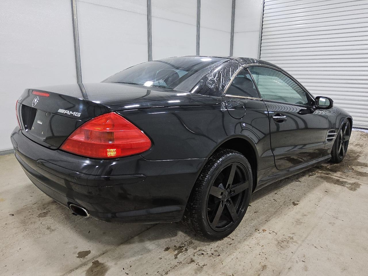 2003 Mercedes-benz Sl 500r Black vin: WDBSK75F03F007670