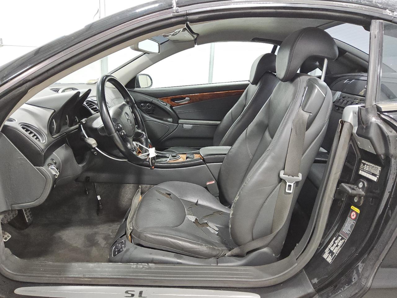2003 Mercedes-benz Sl 500r Black vin: WDBSK75F03F007670