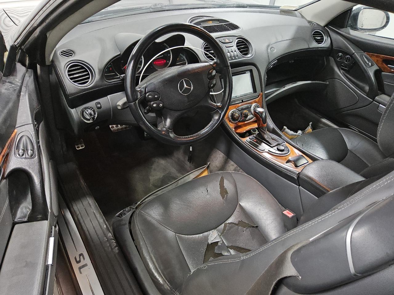2003 Mercedes-benz Sl 500r Black vin: WDBSK75F03F007670