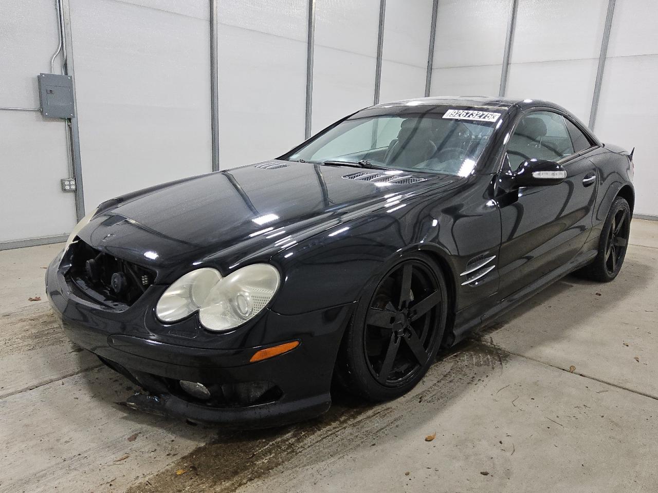 2003 Mercedes-benz Sl 500r Black vin: WDBSK75F03F007670 Damage: Left Mirror, Broken, Replacement Required