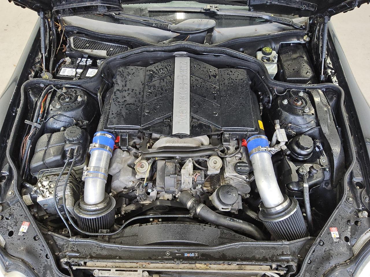 2003 Mercedes-benz Sl 500r Black vin: WDBSK75F03F007670 Damage: Air Compressor, Inoperable, Repair Required