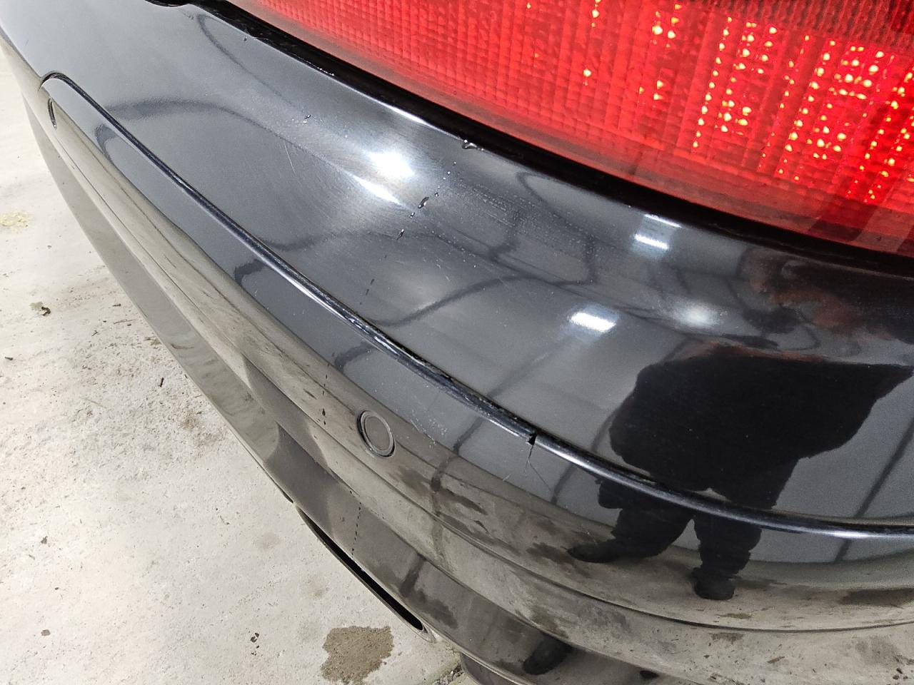 2003 Mercedes-benz Sl 500r Black vin: WDBSK75F03F007670 Damage: Rear Bumper, Heavy Scratch, 1 To 2 Inches