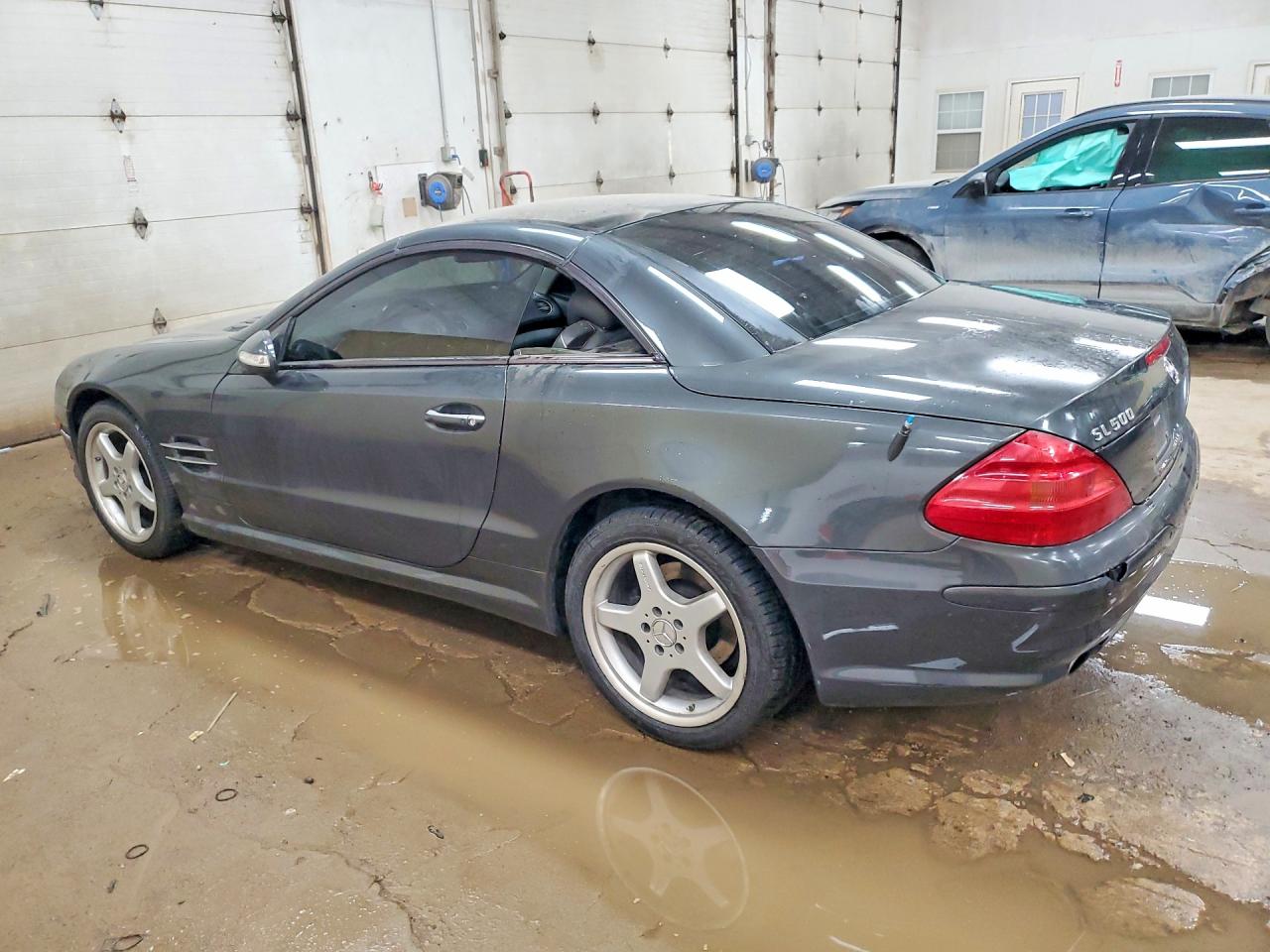 2003 Mercedes-benz Sl 500r Gray vin: WDBSK75F03F014814