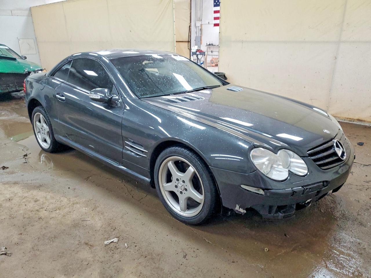 2003 Mercedes-benz Sl 500r Gray vin: WDBSK75F03F014814