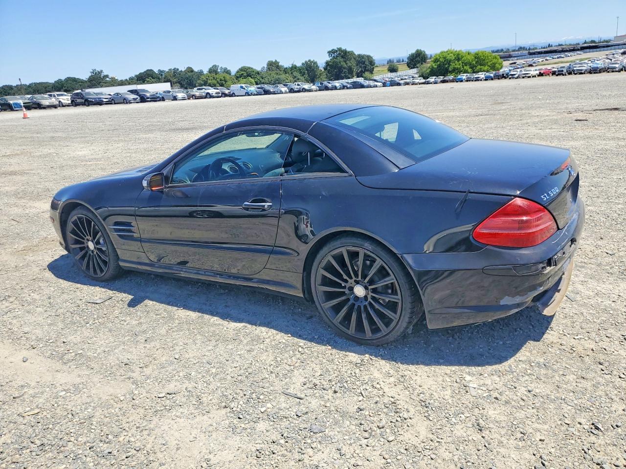 2004 Mercedes-benz Sl 500 Black vin: WDBSK75F04F064565