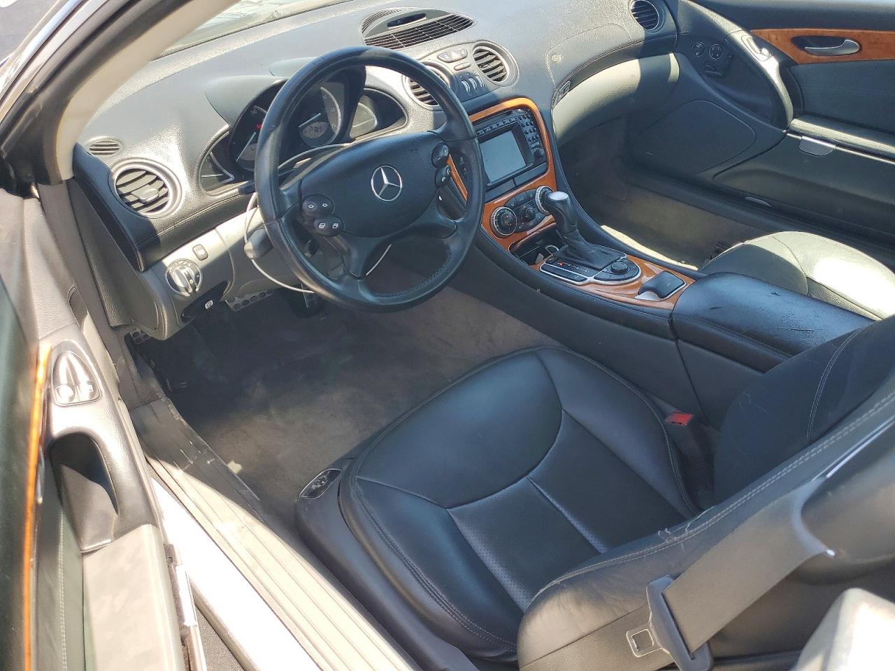2004 Mercedes-benz Sl 500 Black vin: WDBSK75F04F064565