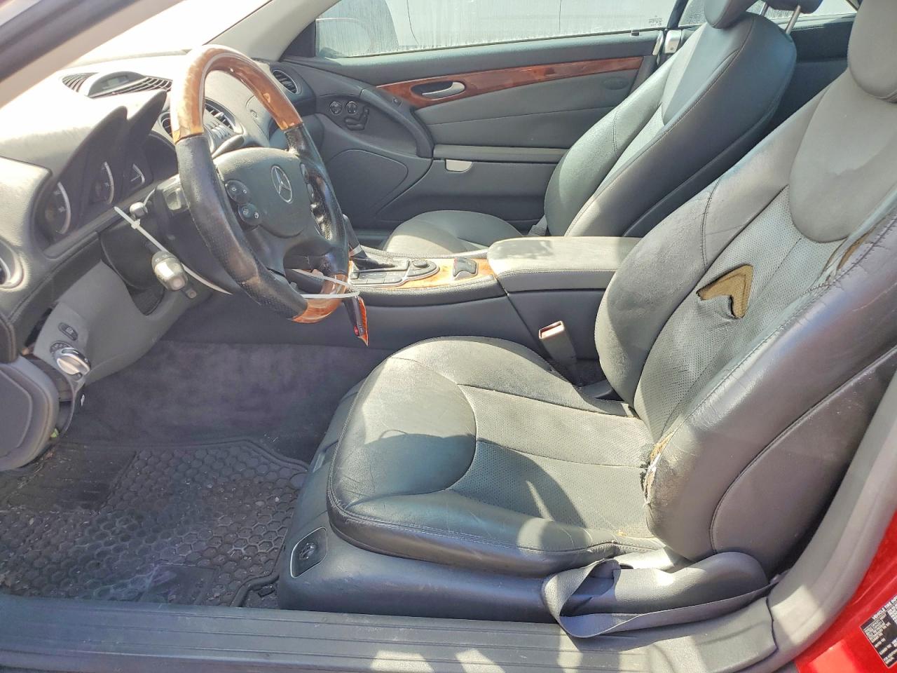 2005 Mercedes-benz Sl 500 Red vin: WDBSK75F05F093808