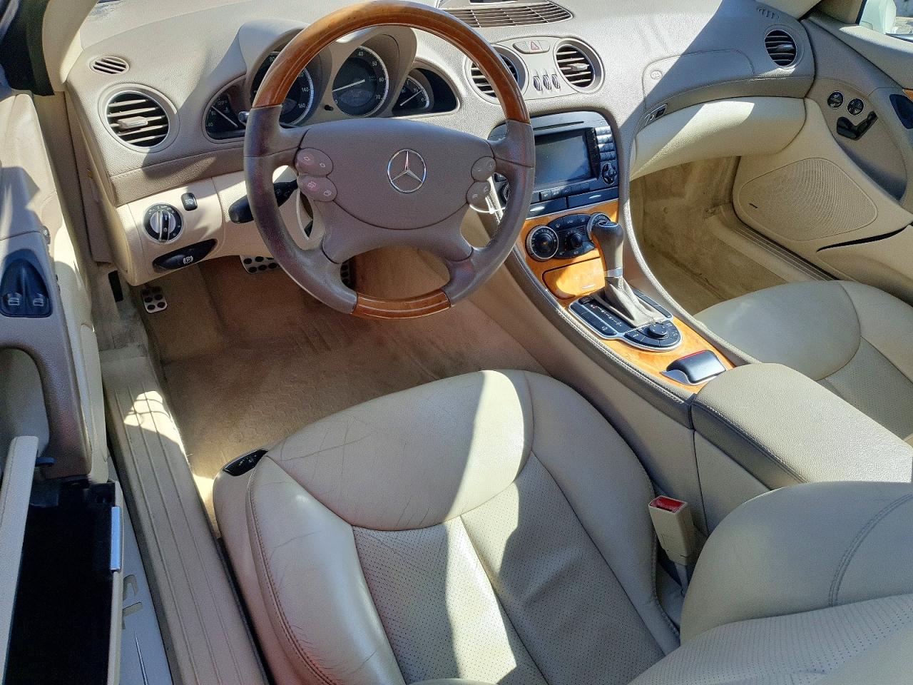 2005 Mercedes-benz Sl 500 Белый vin: WDBSK75F05F098930