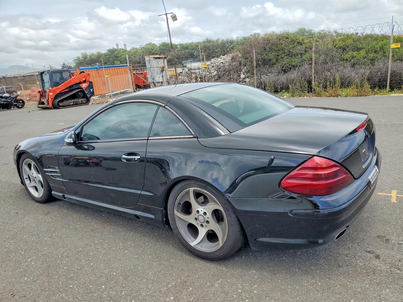 2003 Mercedes-benz Sl 500r Черный vin: WDBSK75F13F043027