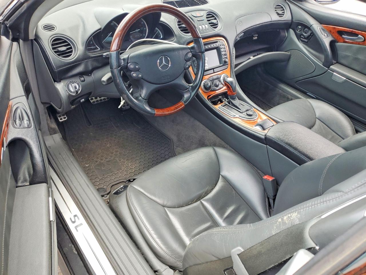 2003 Mercedes-benz Sl 500r Черный vin: WDBSK75F13F043027