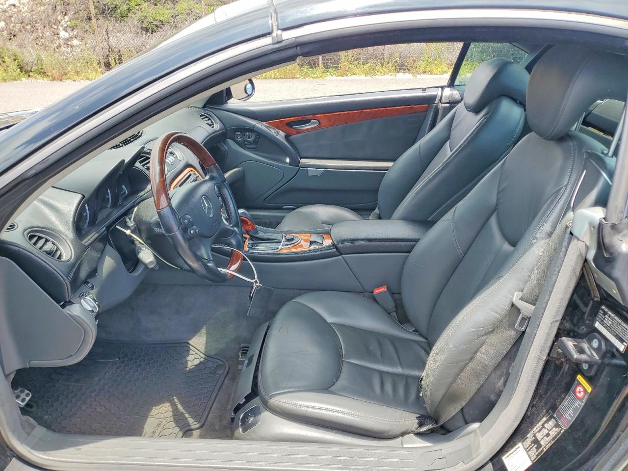 2003 Mercedes-benz Sl 500r Черный vin: WDBSK75F13F043027