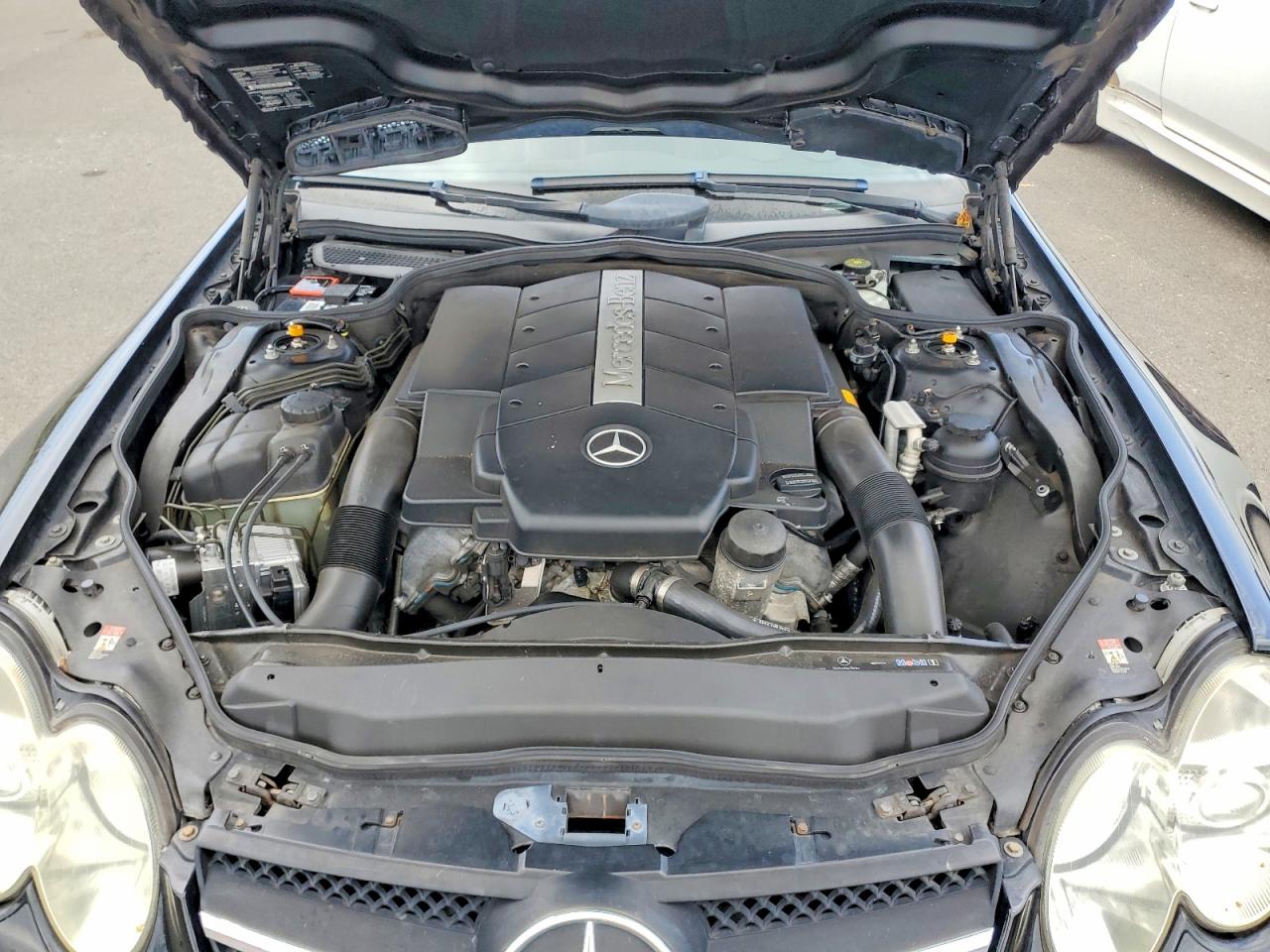 2003 Mercedes-benz Sl 500r Черный vin: WDBSK75F13F043027