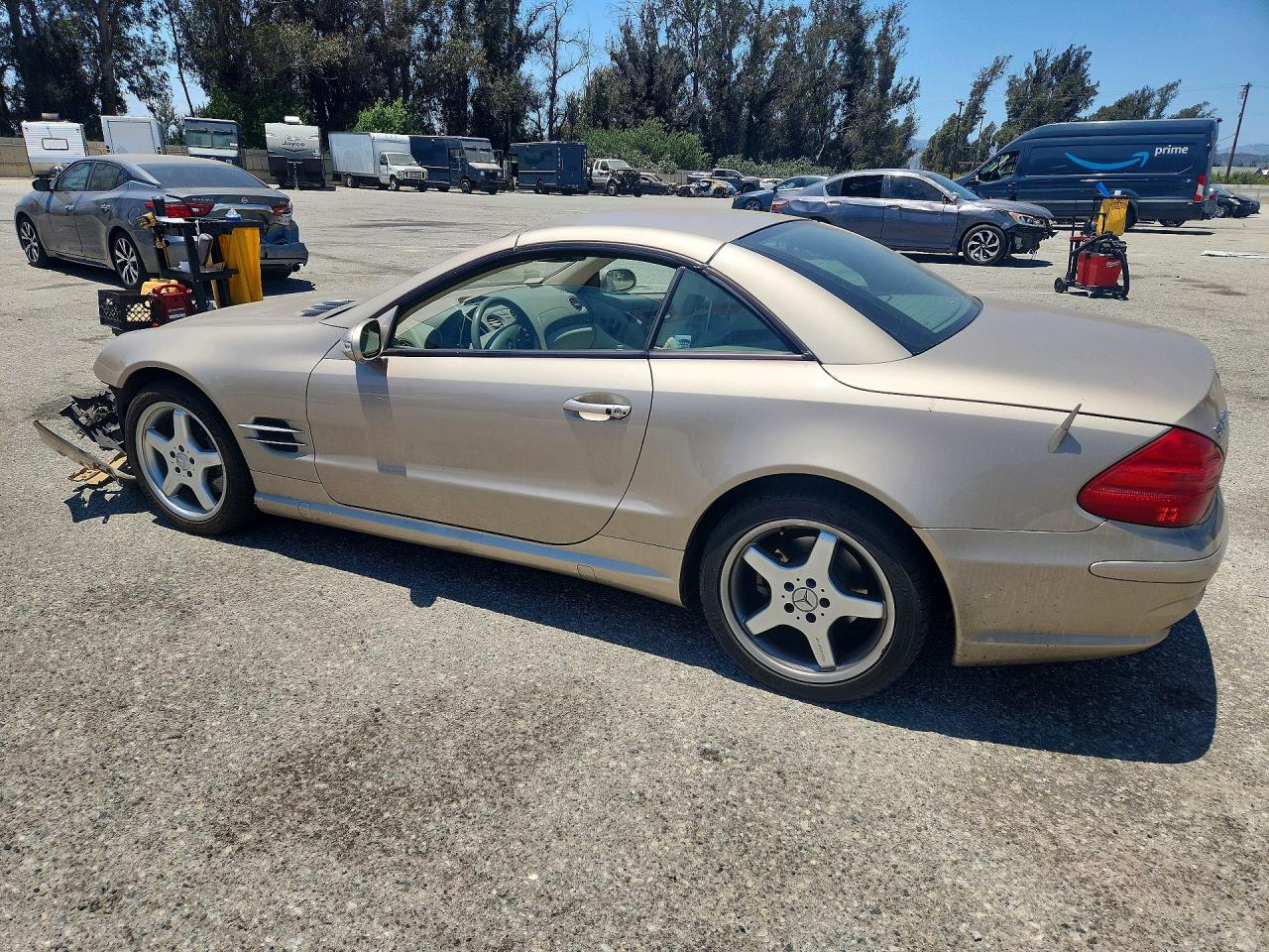 2003 Mercedes-benz Sl 500r Gold vin: WDBSK75F13F046896