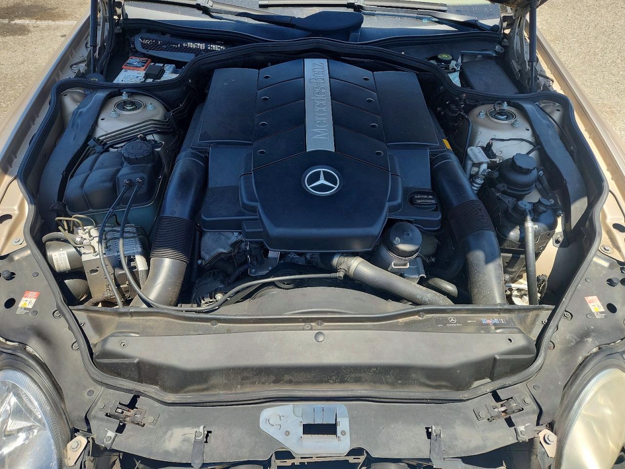 2003 Mercedes-benz Sl 500r Gold vin: WDBSK75F13F046896