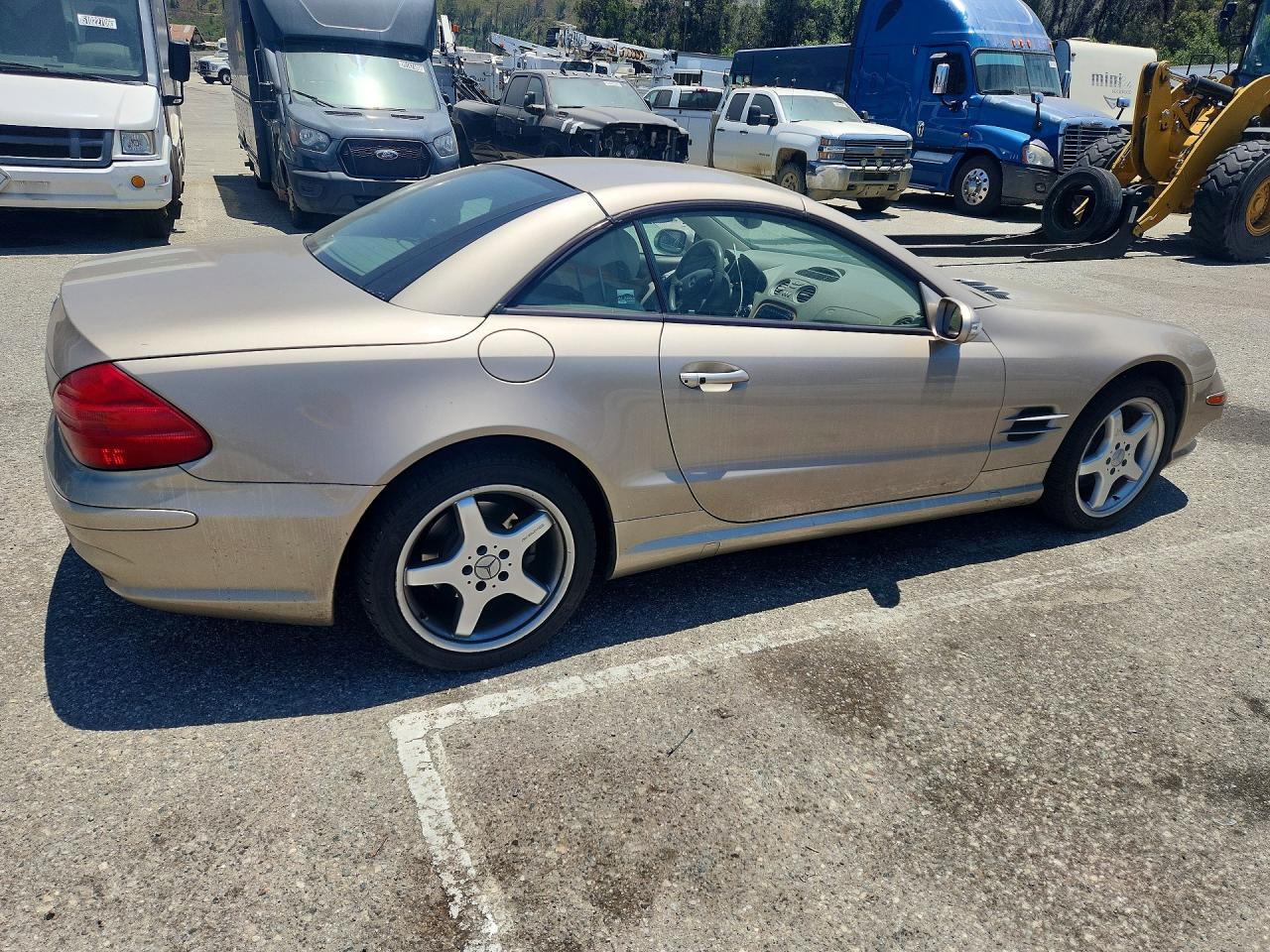 2003 Mercedes-benz Sl 500r Gold vin: WDBSK75F13F046896
