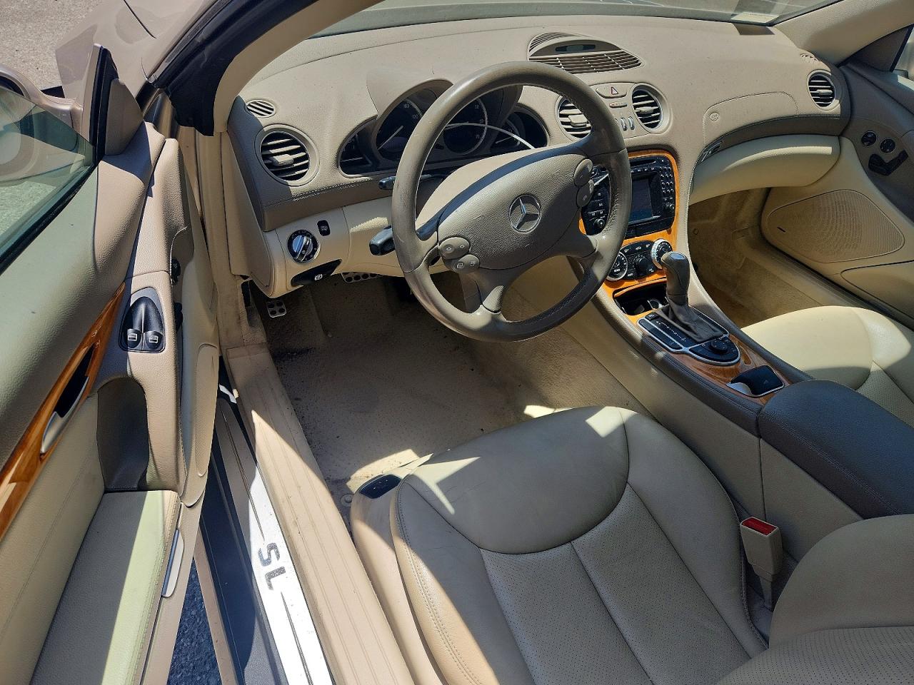 2003 Mercedes-benz Sl 500r Gold vin: WDBSK75F13F046896