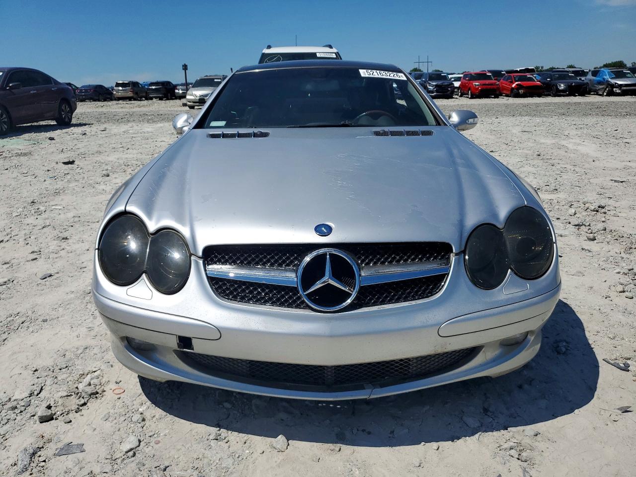 2004 Mercedes-benz Sl-class Silver vin: WDBSK75F13F049703