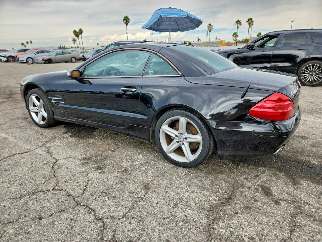 2004 Mercedes-benz Sl 500 Черный vin: WDBSK75F14F067412