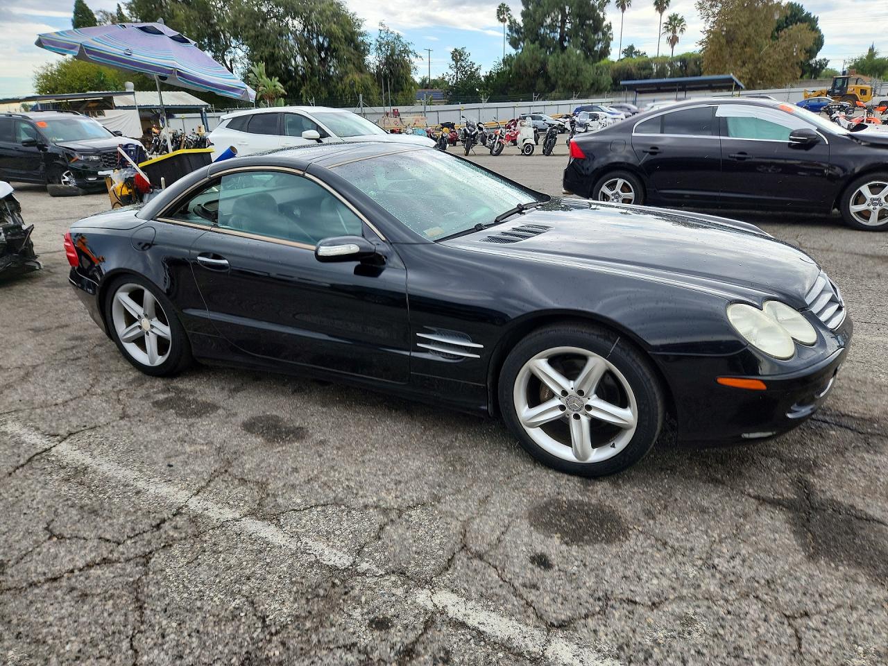 2004 Mercedes-benz Sl 500 Черный vin: WDBSK75F14F067412