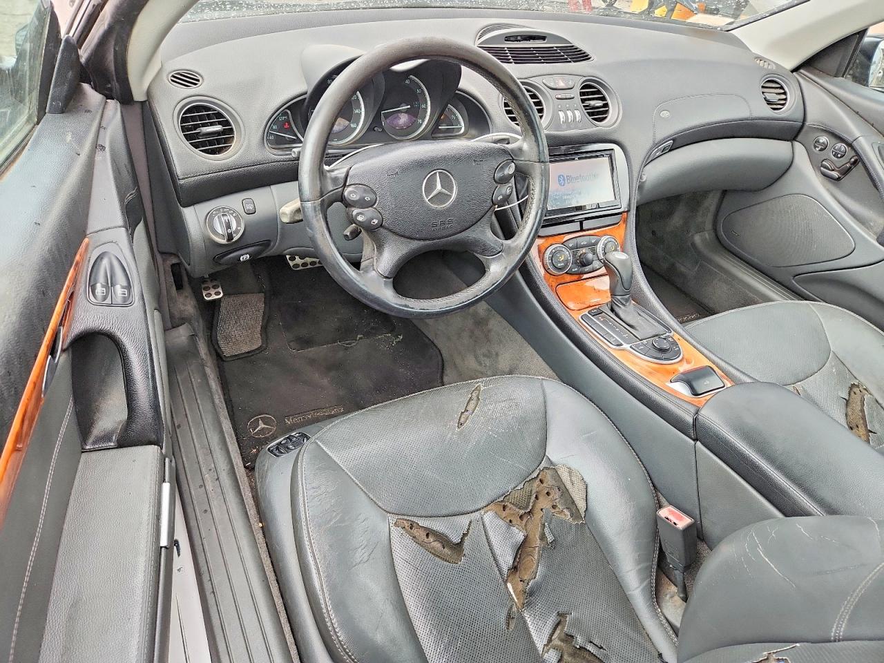 2004 Mercedes-benz Sl 500 Черный vin: WDBSK75F14F067412