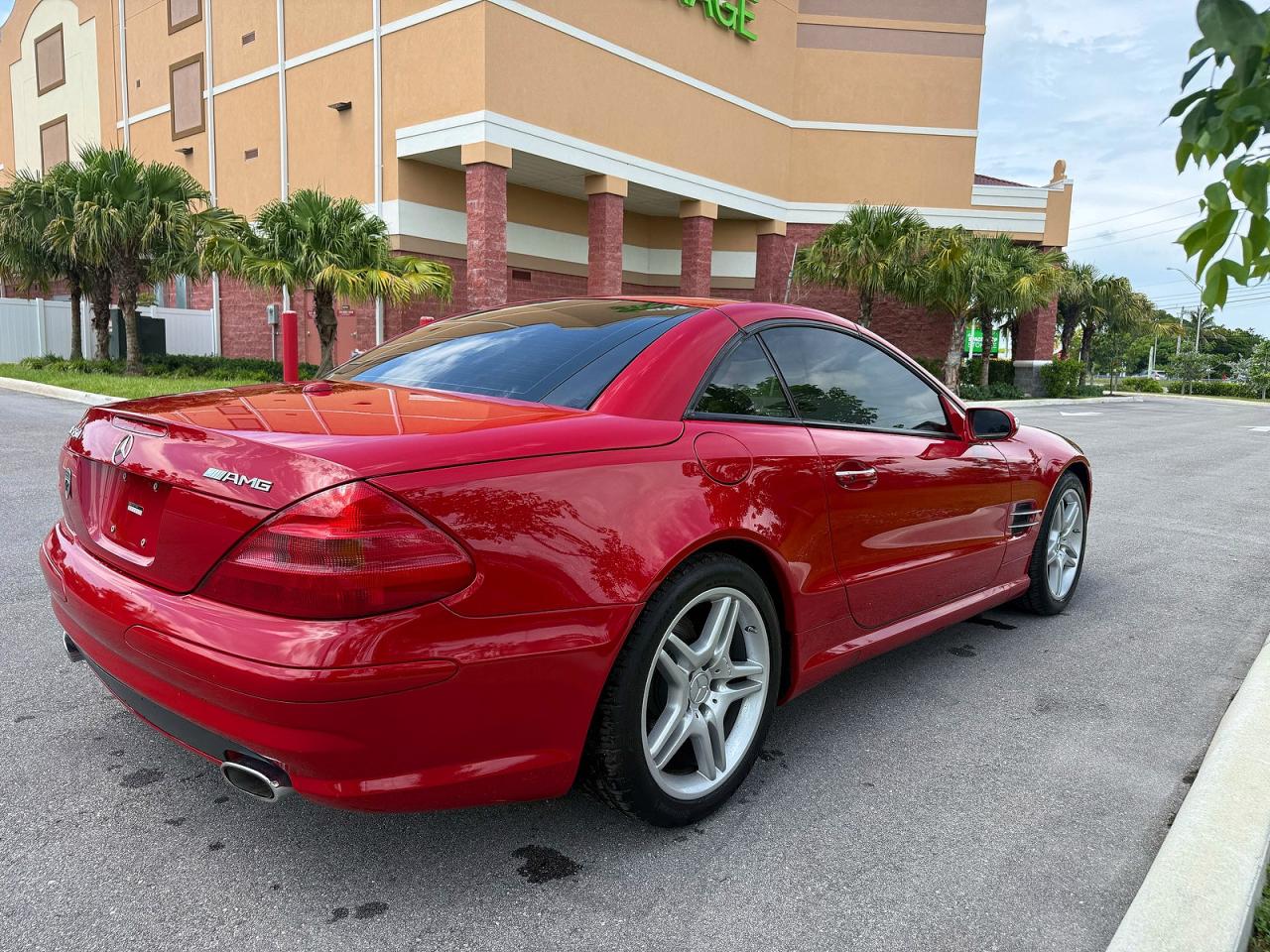 2006 Mercedes-benz Sl 500 Красный vin: WDBSK75F16F115414
