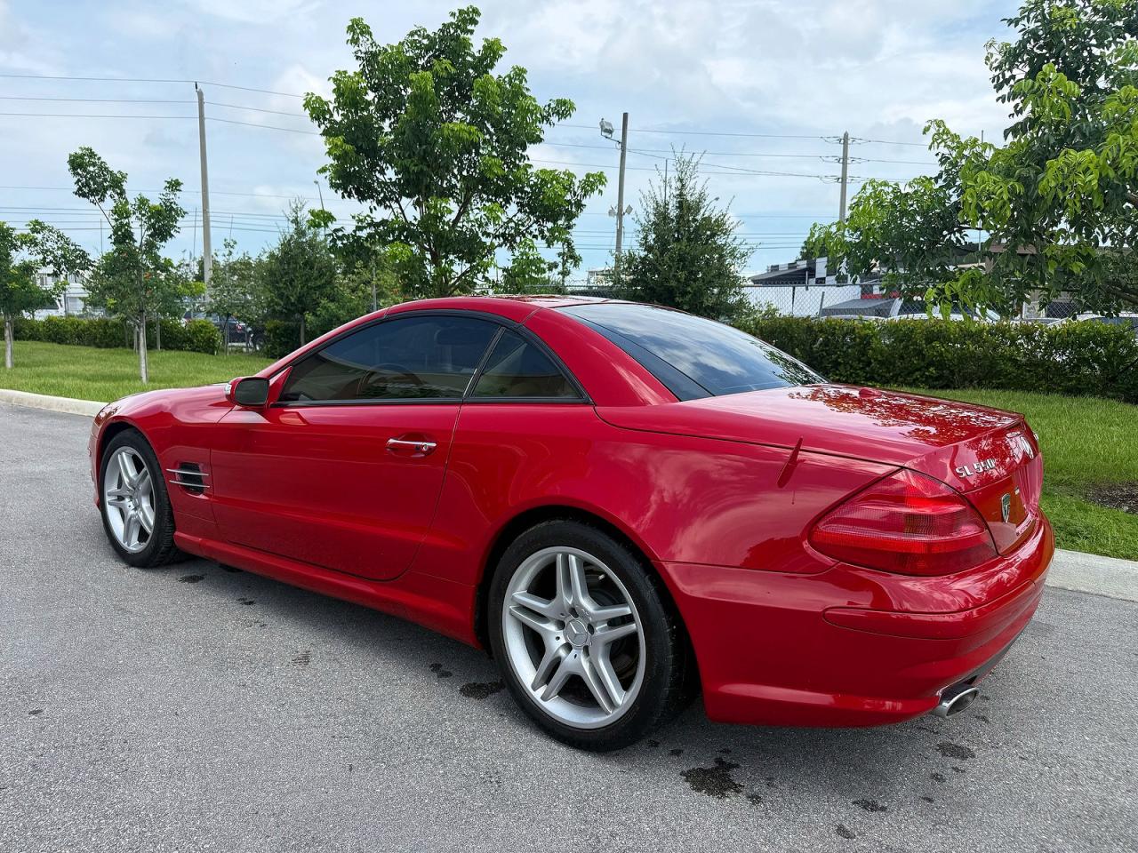2006 Mercedes-benz Sl 500 Красный vin: WDBSK75F16F115414