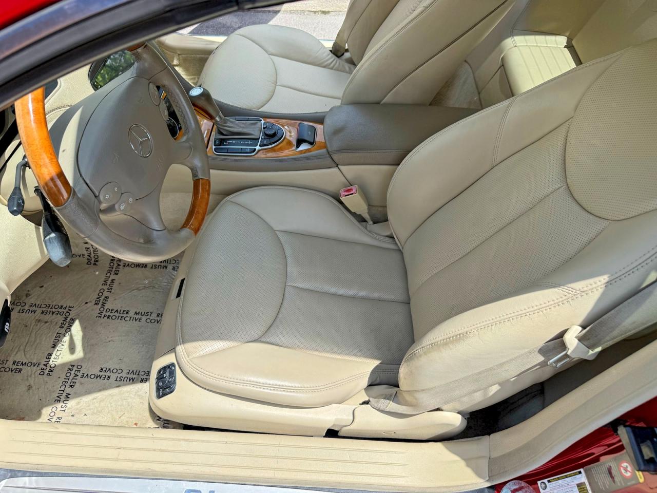 2006 Mercedes-benz Sl 500 Красный vin: WDBSK75F16F115414