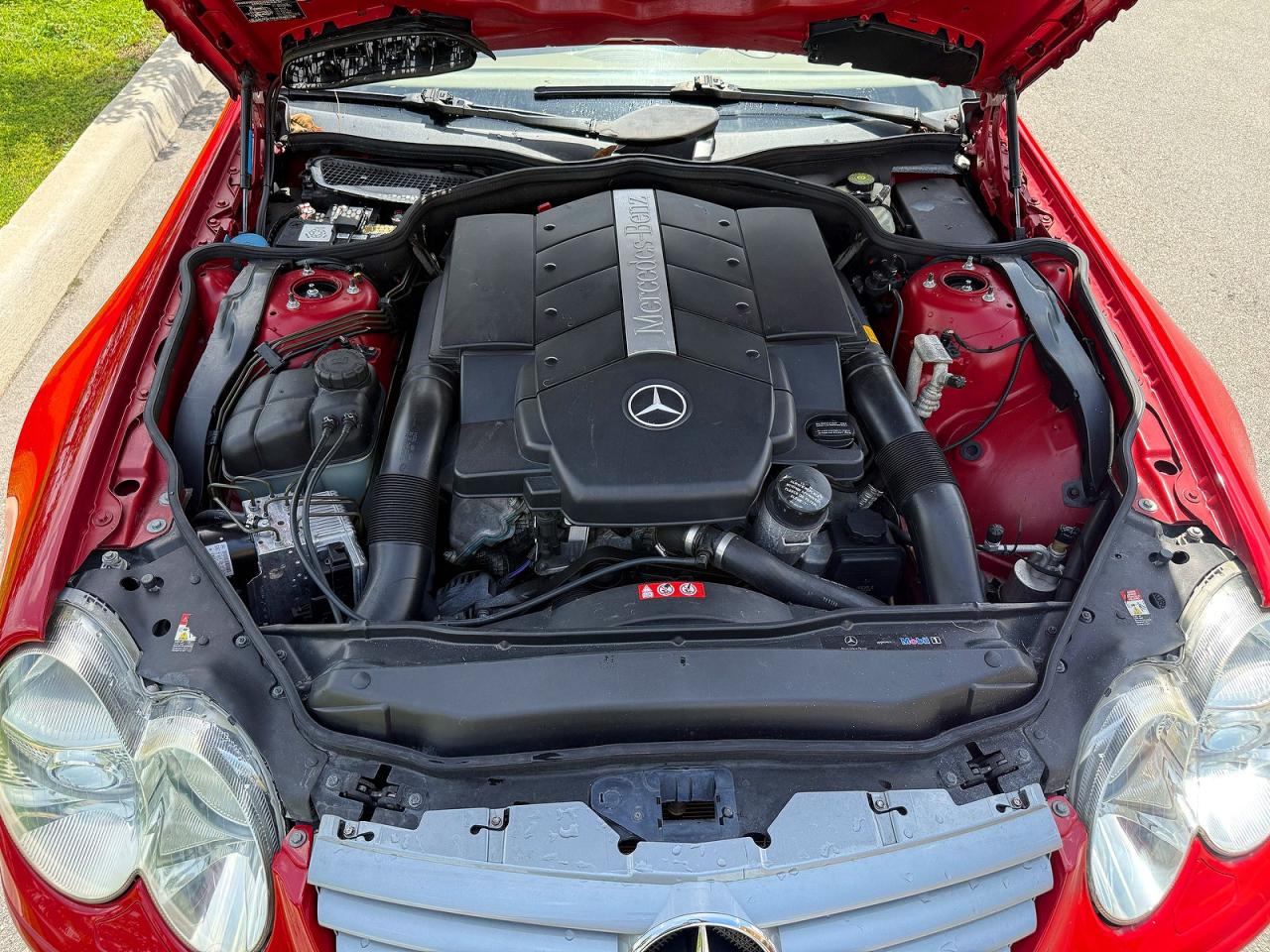 2006 Mercedes-benz Sl 500 Красный vin: WDBSK75F16F115414