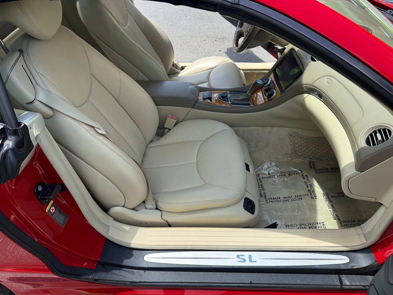 2006 Mercedes-benz Sl 500 Красный vin: WDBSK75F16F115414