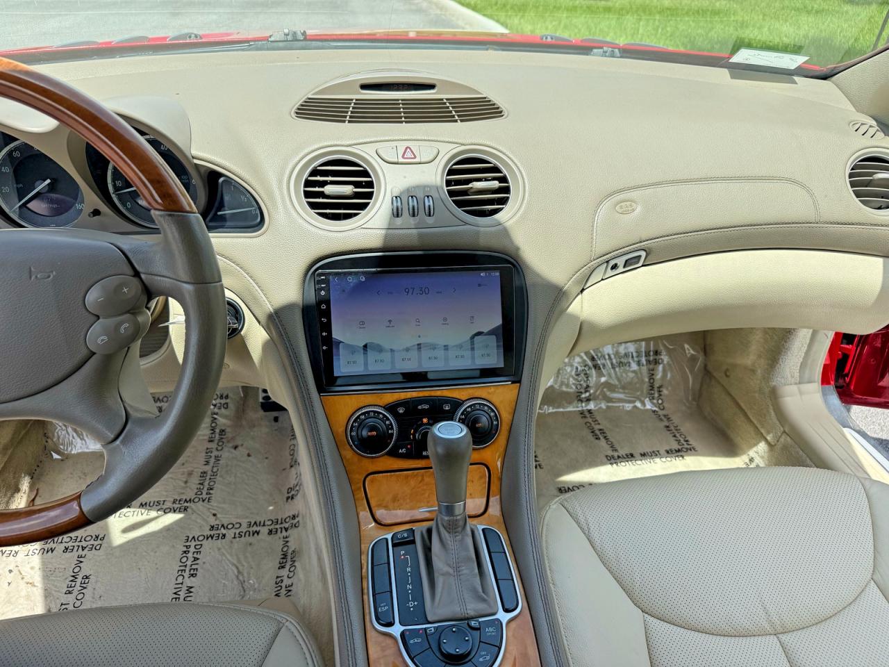 2006 Mercedes-benz Sl 500 Красный vin: WDBSK75F16F115414