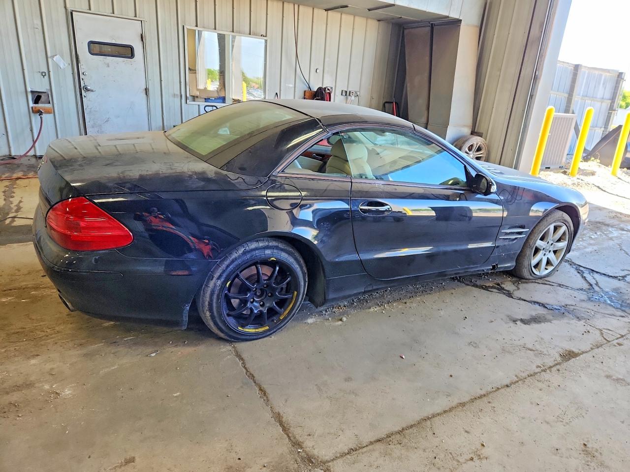 2003 Mercedes-benz Sl 500r Black vin: WDBSK75F23F014751