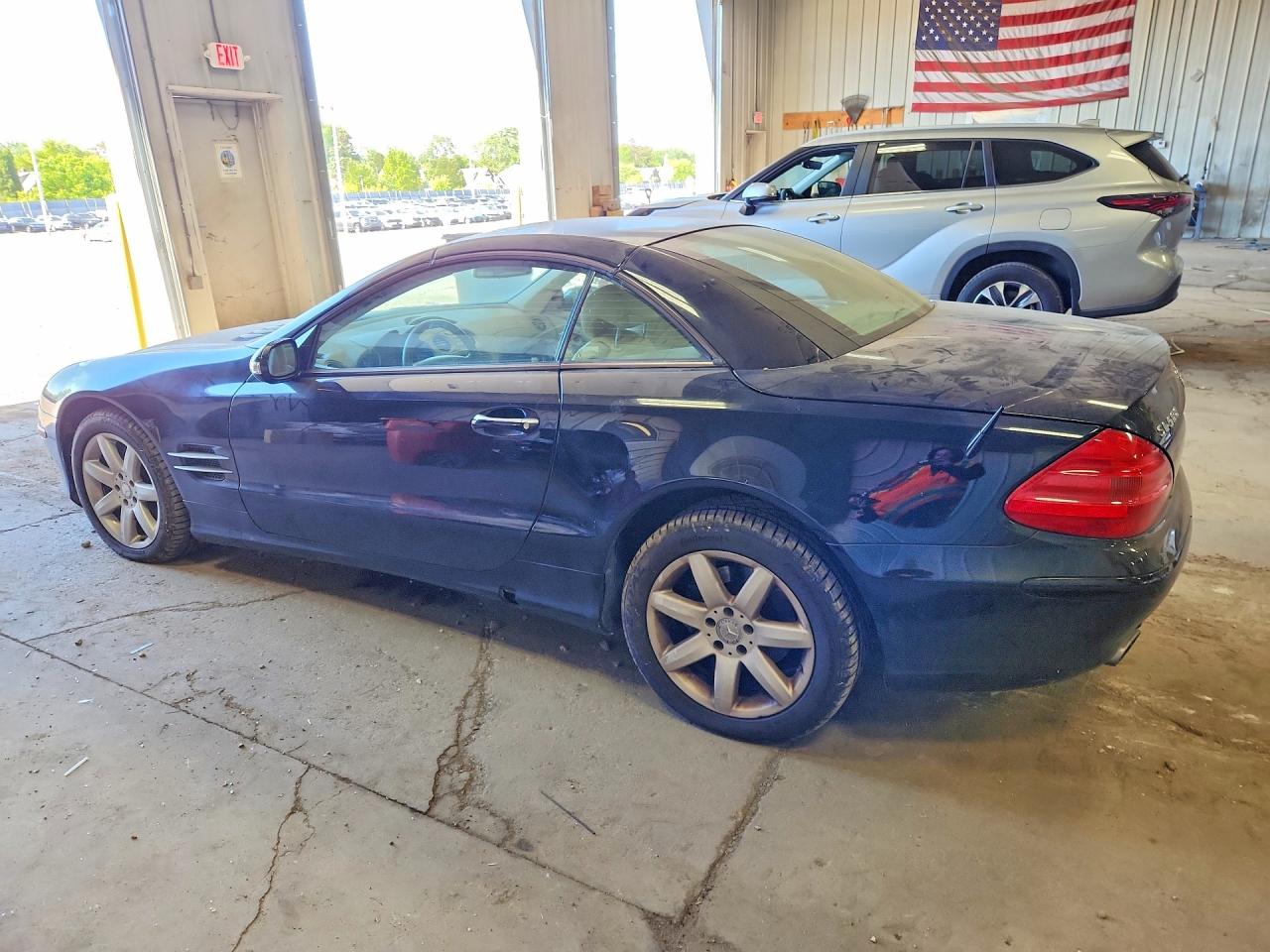 2003 Mercedes-benz Sl 500r Black vin: WDBSK75F23F014751
