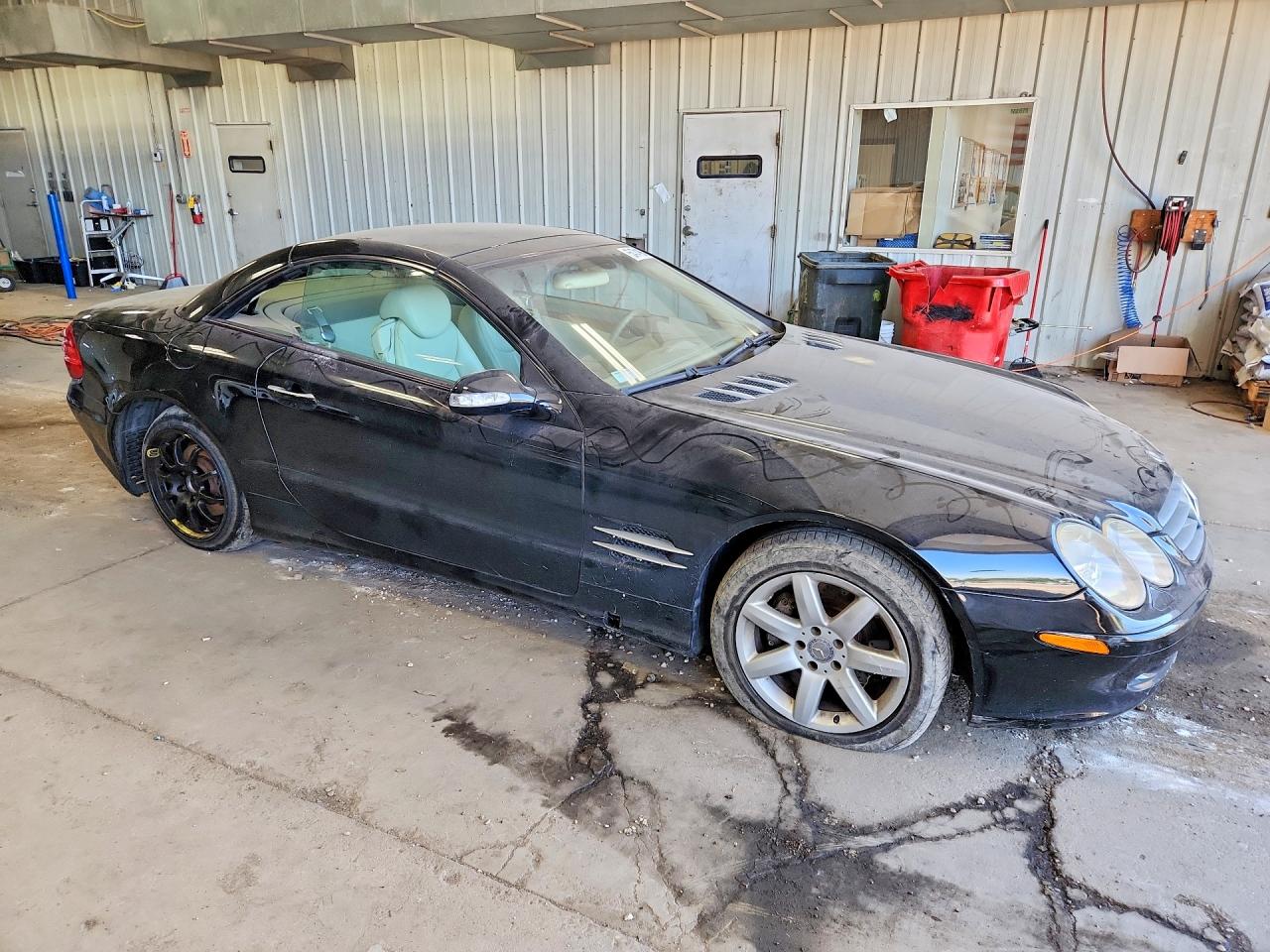 2003 Mercedes-benz Sl 500r Black vin: WDBSK75F23F014751