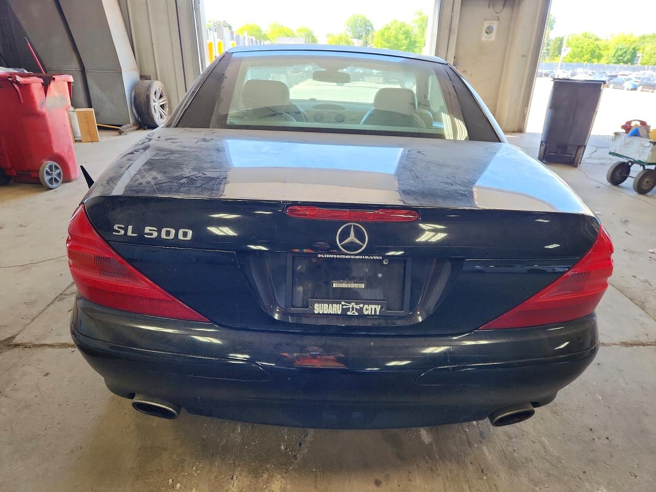 2003 Mercedes-benz Sl 500r Black vin: WDBSK75F23F014751