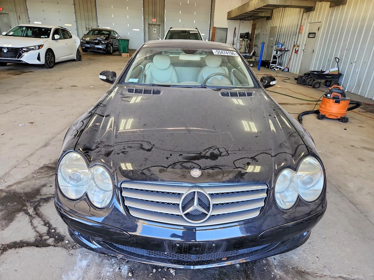 2003 Mercedes-benz Sl 500r Black vin: WDBSK75F23F014751