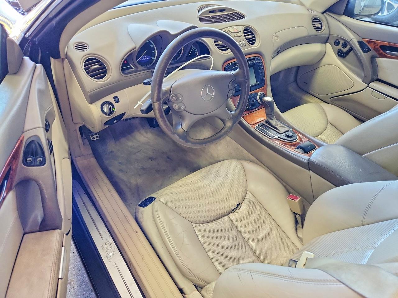 2003 Mercedes-benz Sl 500r Black vin: WDBSK75F23F014751