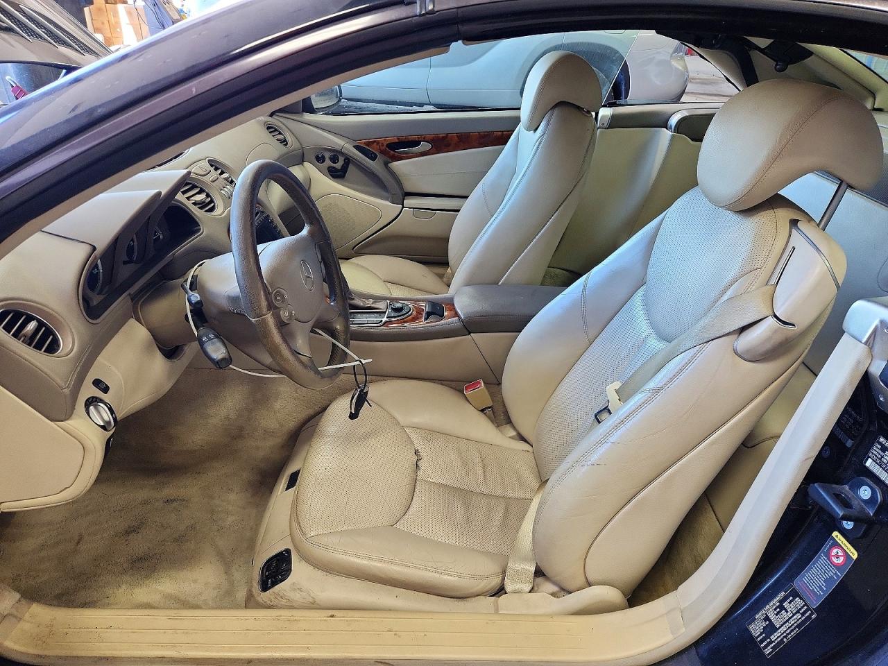 2003 Mercedes-benz Sl 500r Black vin: WDBSK75F23F014751