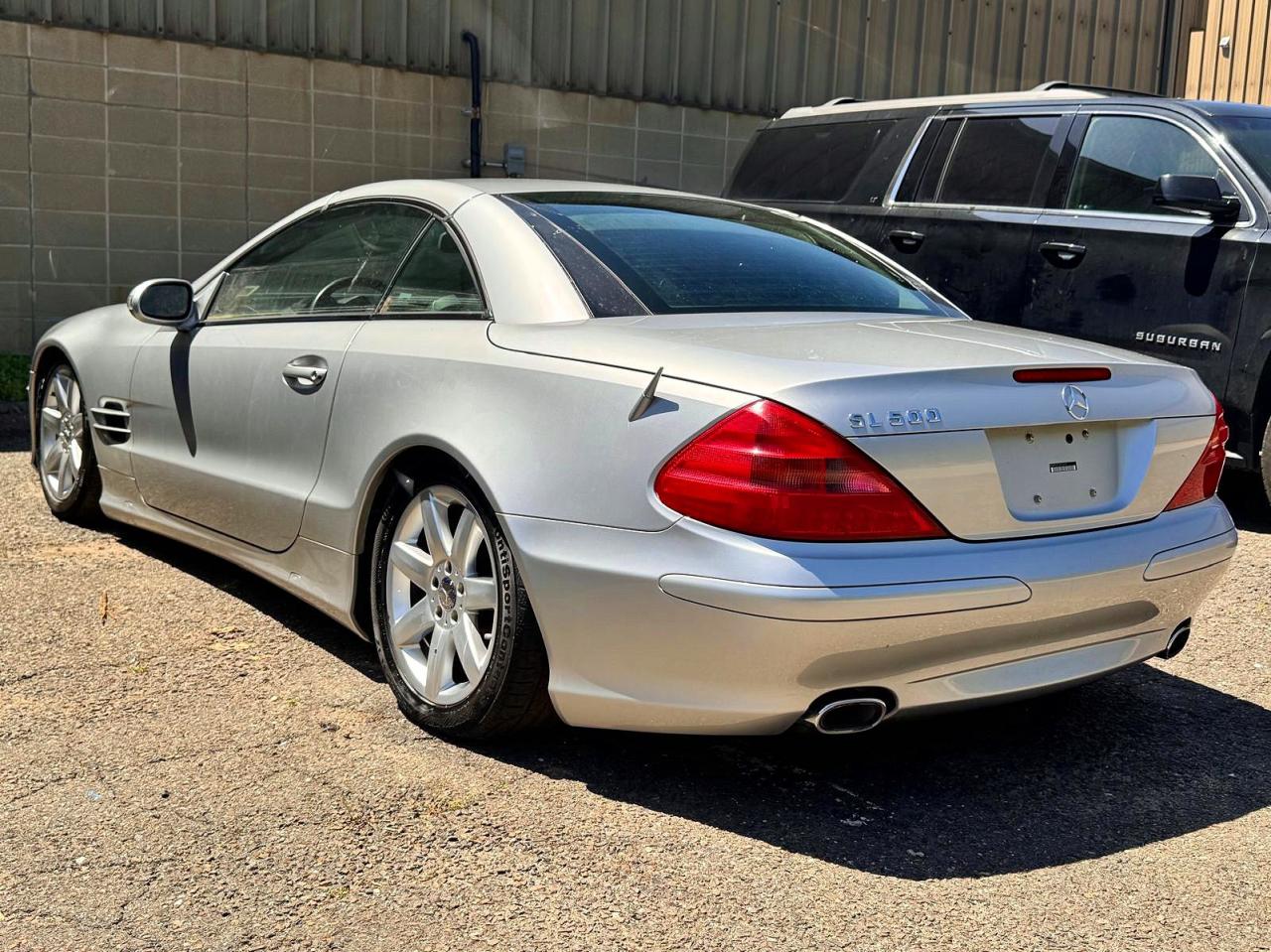 2003 Mercedes-benz Sl 500r Silver vin: WDBSK75F23F016161