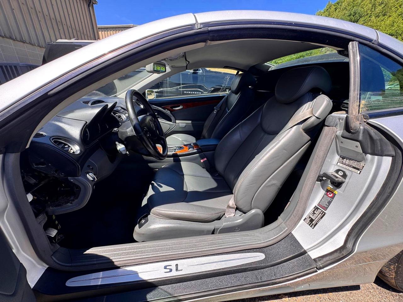 2003 Mercedes-benz Sl 500r Silver vin: WDBSK75F23F016161