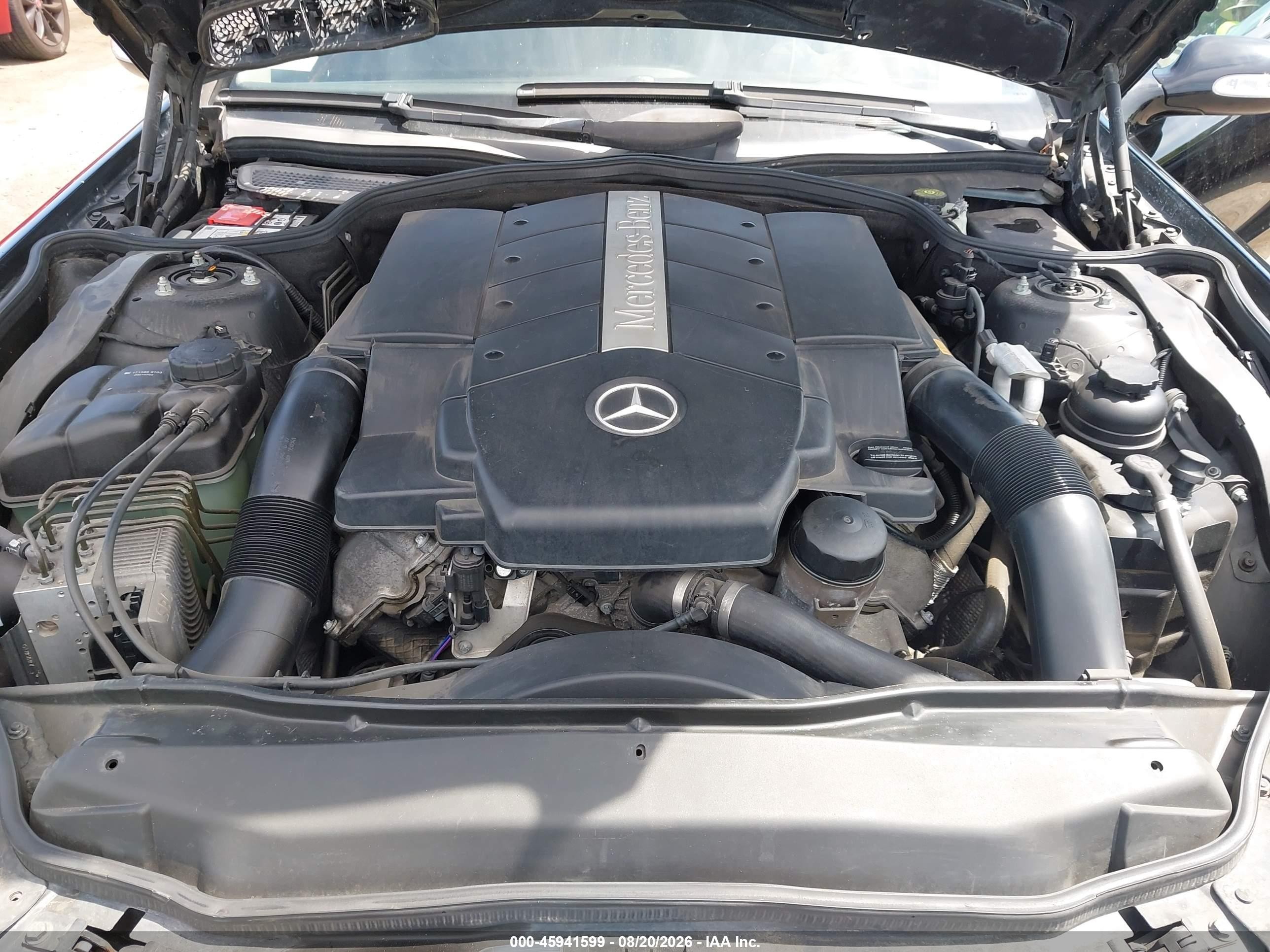 2003 Mercedes-benz Sl 500   Black vin: WDBSK75F23F018976