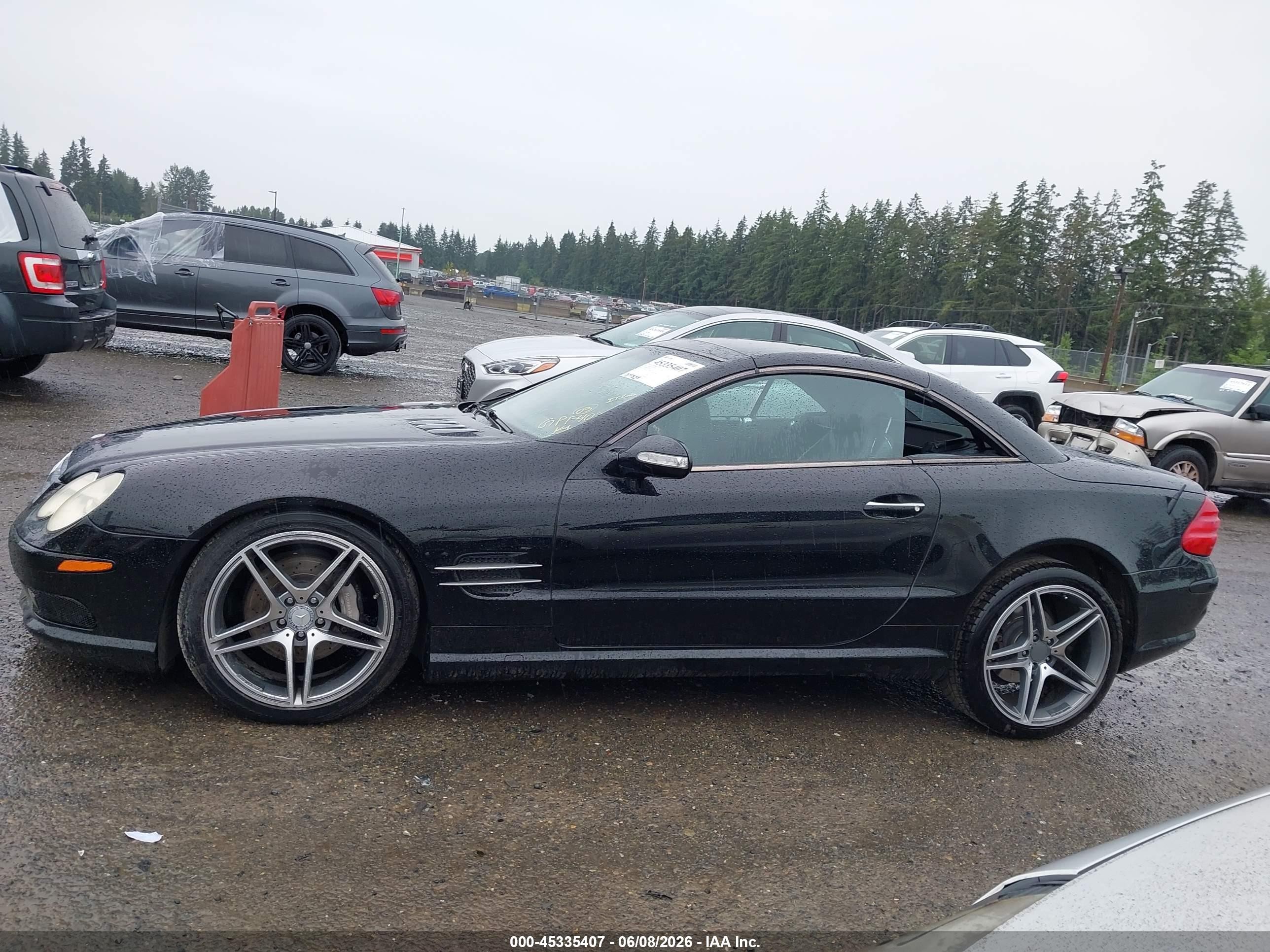 2003 Mercedes-benz Sl 500   Black vin: WDBSK75F23F027371