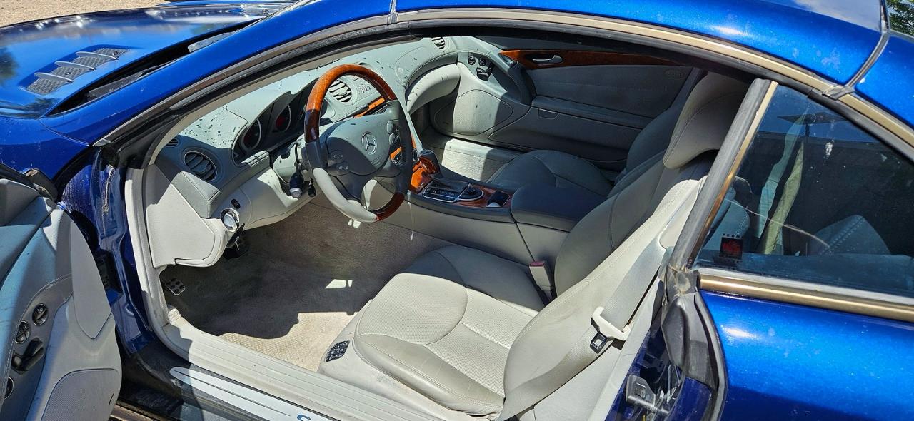 2003 Mercedes-benz Sl 500r Синий vin: WDBSK75F23F028455