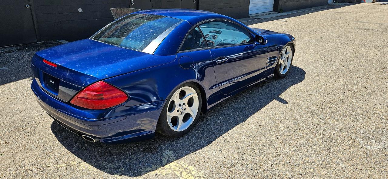 2003 Mercedes-benz Sl 500r Синий vin: WDBSK75F23F028455