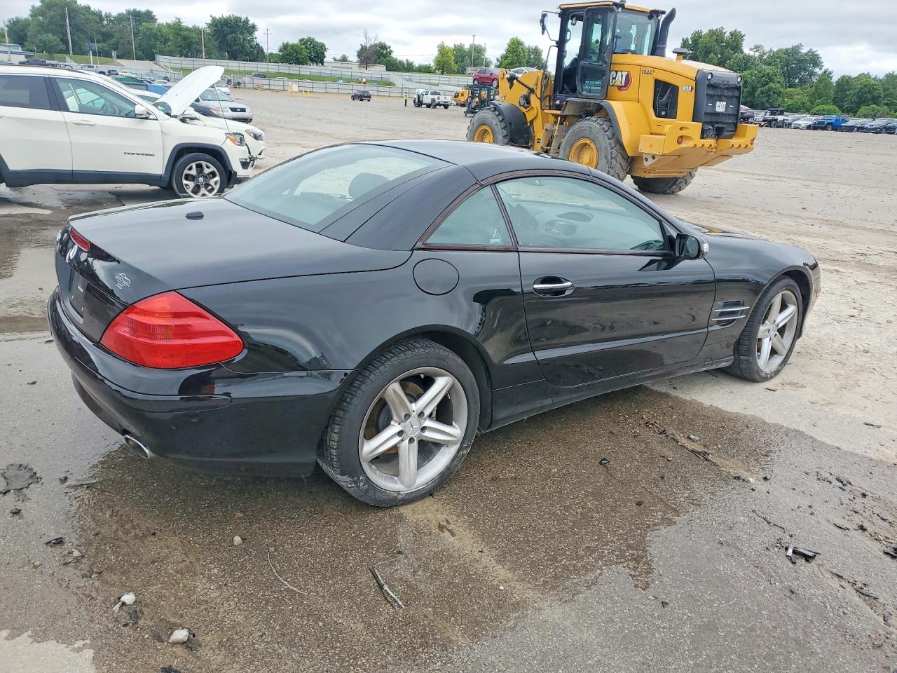 2004 Mercedes-benz Sl 500 Black vin: WDBSK75F24F086079